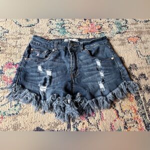 Altar’d State Frayed Denim Shorts